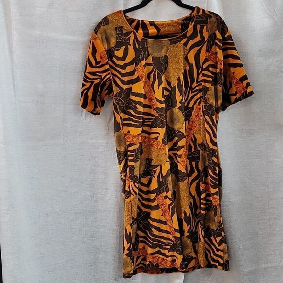 Soft Bright Orange Dress!  - Picture 1 of 5